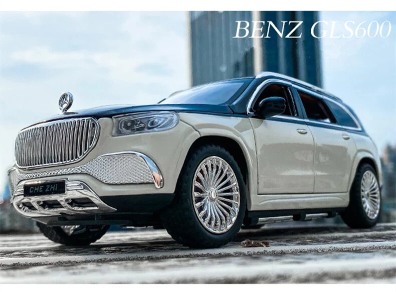 1:24 MAYBACH GLS GLS600 ALLOY LUXY CAR MODEL SIMULATION DIECASTS METAL TOY - Image 4 of 4