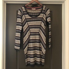 Element Sweater Dress Womens Size SP Multi