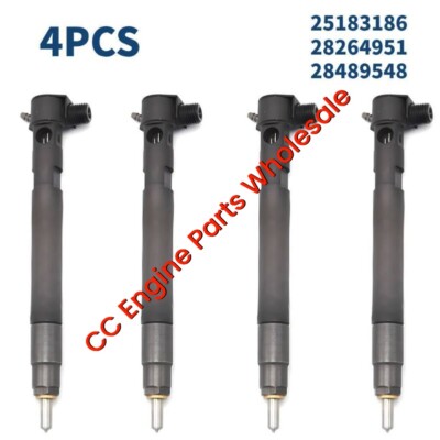 4pcs Diesel Fuel Injector For Chevrolet Captiva 2.2L 28489548 28264951 25183186