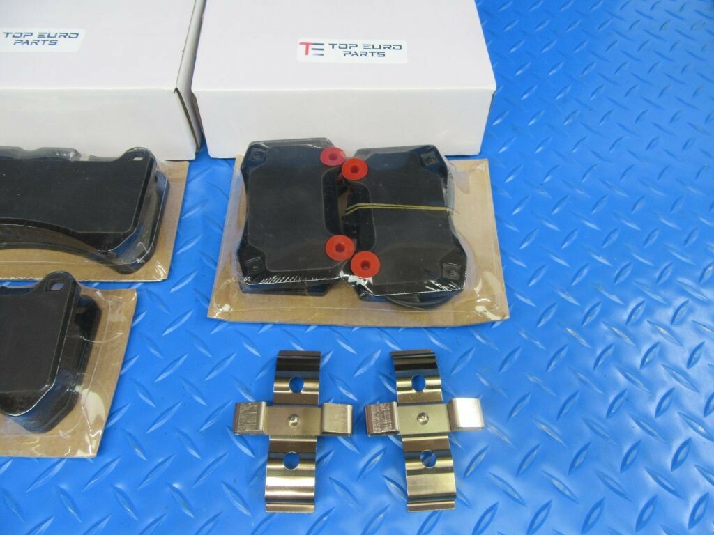 Maserati Ghibli S Sq4 front & rear brake pads TopEuro Low Dust #7337