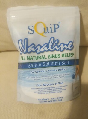 Nasaline Salt - 12 Ounce Pouch. Neil Med . New