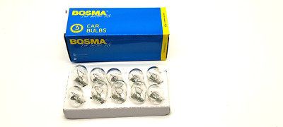 10 Stück BOSMA 12V 21W W21W W3x16q T20d Glassockellampe Glühbirne Glühlampe