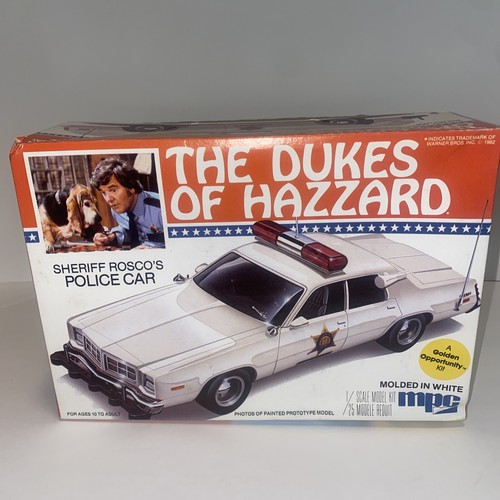 MPC The Dukes Of Hazzard sheriff Roscoe’s Police Car eBay