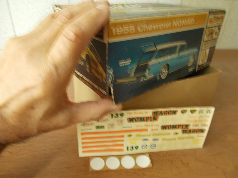 AMT Nomad Chevrolet 55 - 1/25 - 3x1 - Immagine 3 di 3