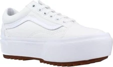 VANS FU OLD SKOOL STACKED Sneakers (canvas) True White New