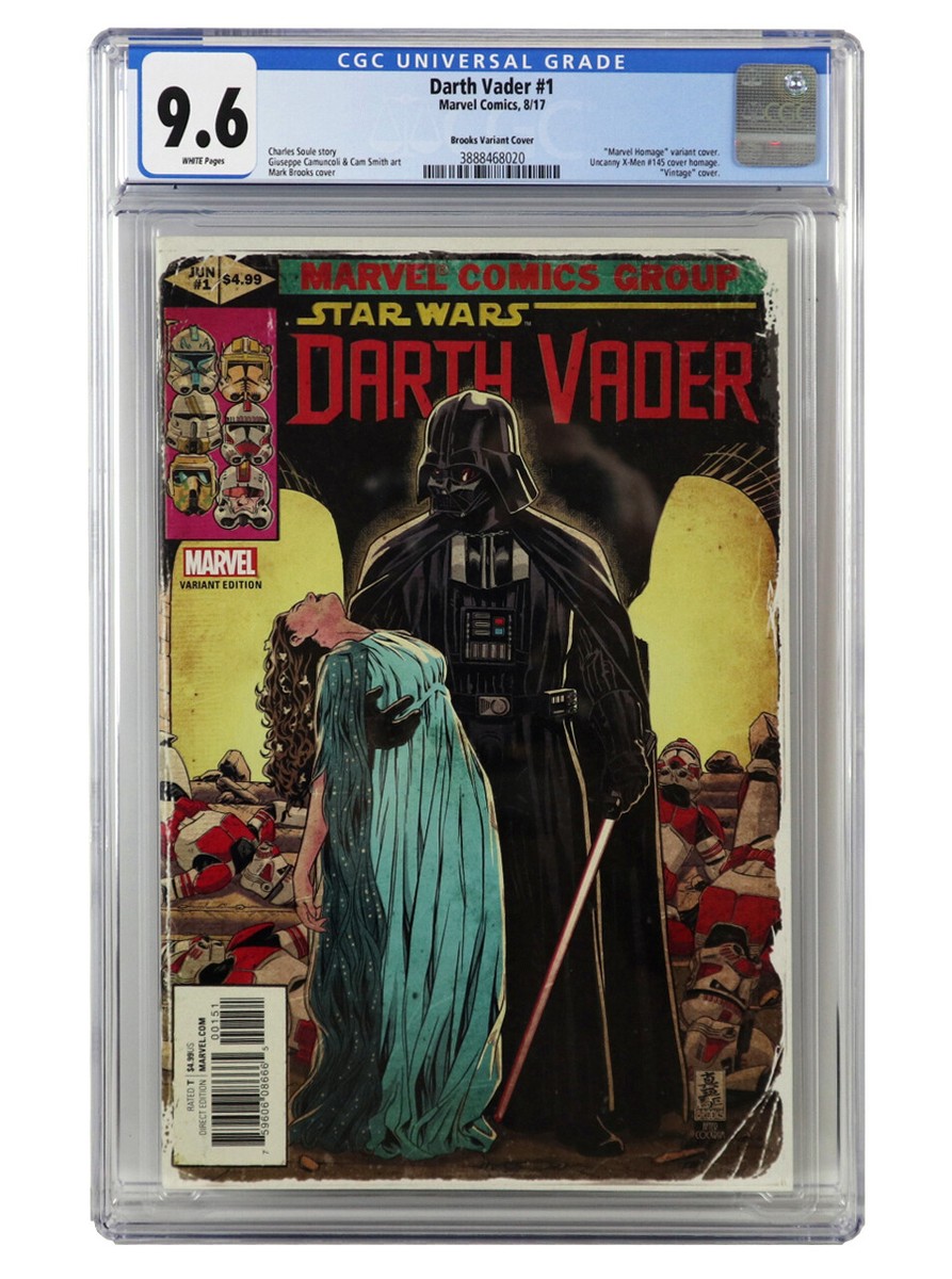 アメコミリーフ Star Wars: DarthVader #4 CGC 9.8 Star Wars Darth Vader #1 Variant CGC Graded 9.6 Mark Brooks X-Men