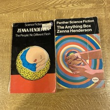 Zenna Henderson 2 Book Bundle: The People: No Different Flesh + 1 More Vintage