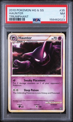 Haunter graded PSA 7 for sale on eBay