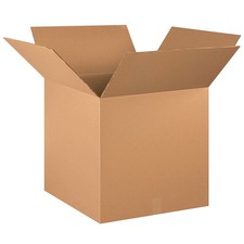 20" x 20" x 20" Heavy-Duty Double Wall Cardboard Corrugated Boxes Lot of 10