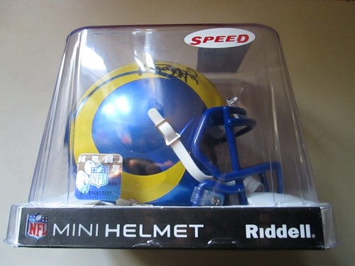 Riddell Mini casque de football Los Angeles Rams Flash Alternative Speed