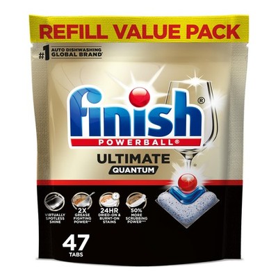 Finish Ultimate Quantum Dishwasher Pods, New & Improved Formula, Dishwasher