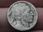 1913 S Buffalo Nickel 5 Cent Piece- Type 1, Buffalo On Mound, Raised Ground