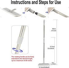 2-in-1 Window Screen Cleaning Brush, Double-Sided Mesh Cleaner Tool for Scree...