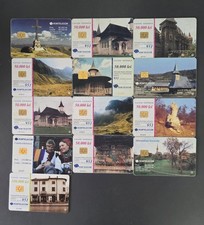 Romanian Phone Cards Ethnographic 13 Pieces