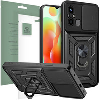 Tech-Protect Camshield PRO FÜR Xiaomi Redmi 12C HÜLle MIT Einziehbarem Gitter
