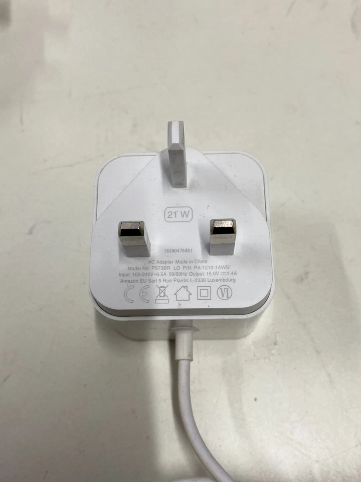 LOT OF 10 - Genuine Amazon 2nd Gen 21W AC Power Adapter for Echo / Fire TV - Image 2 of 3