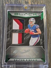 2023 Panini Black - Emrald Duel Rookie Patch Auto Dalton Kincaid #RSM-21 /25!!