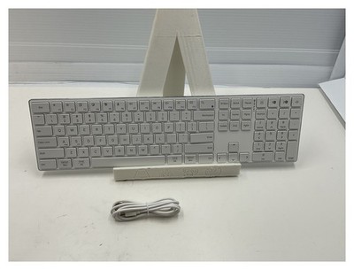 TIETI K02BT Wireless Keyboard Rechargeable Slim