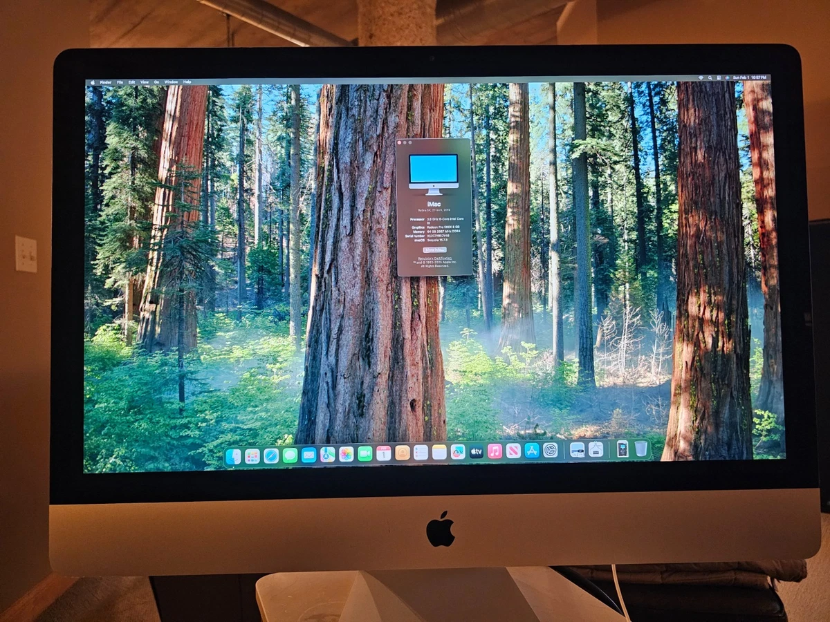 iMac with Retina 5K display 8 GB RAM Apple Desktops & All-In-One