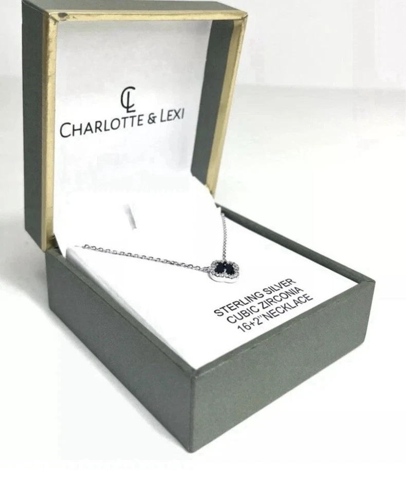 Colar de prata esterlina 18 pol. novo na caixa - Imagem 3 de 4