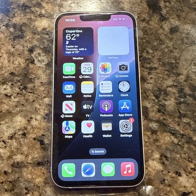 Apple 14 256gb Unlocked All Carriers Purple Color E Sim iOS 18.3.1