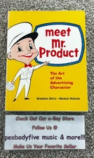 Meet Mr. Product The Art of the Advertising Character, book 2003, Dotz Husain