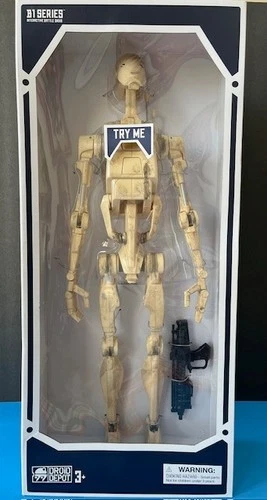 STAR WARS GALAXY’S EDGE Droid Depot B1 SERIES Interactive Battle Droid BAKTOID 