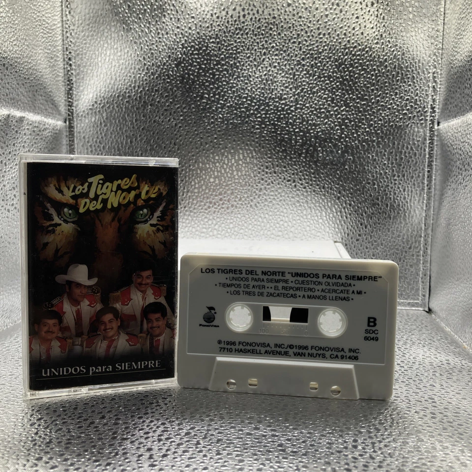 Los Tigres Del Norte / UNIDOs Para Siempre / Cassette Tape Foto 4 de 4