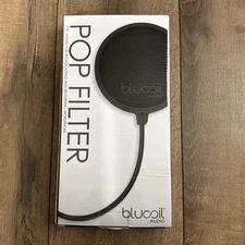 Blucoil Audio Microphone Pop Filter 6-Inch Screen with Gooseneck – NEW 