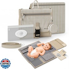 Portable Diaper Changing Pad - Large, Waterproof Travel Changing