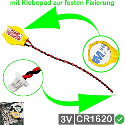 CR1620 CMOS Batterie Stecker kabel für HP Elitebook 830 G5 G6 G7 G8 L13694-001