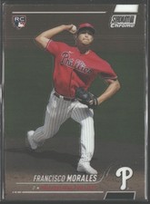 2022 Stadium Club Chrome #398 Francisco Morales
