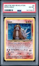 2001 POKEMON NEO REVELATION #6 ENTEI-HOLO PSA 6