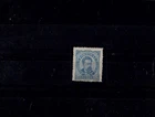 PORTUGAL-1882-83 50 rs. azul, D. LUÍS I. De frente. P. liso. D. 12 1/2. MTNT
