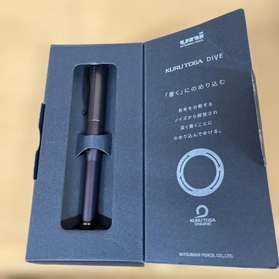 Uni Kuru Toga Dive Mechanical Pencil 0.5mm Abyss Blue Mitsubishi M5-5000 NEW  7