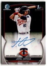 Jorel Ortega 2023 Bowman Chrome Prospect Auto #CPA-JORT Minnesota Twins