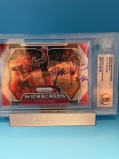 2020 PANINI PRIZM WNBA "WIDESCREEN - A'JA WILSON - SIGNED BECKETT CERTIFIED AUTO