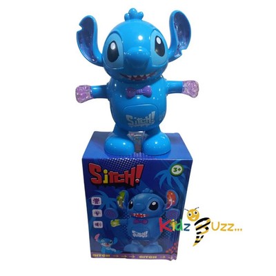 Süßes Stitch Tanzspielzeug mit Licht & Soundeffekt - Bump & Go Kinder Geschenk