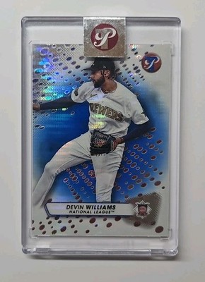 DEVIN WILLIAMS 2023 TOPPS PRISTINE BLUE PRISTINE /75