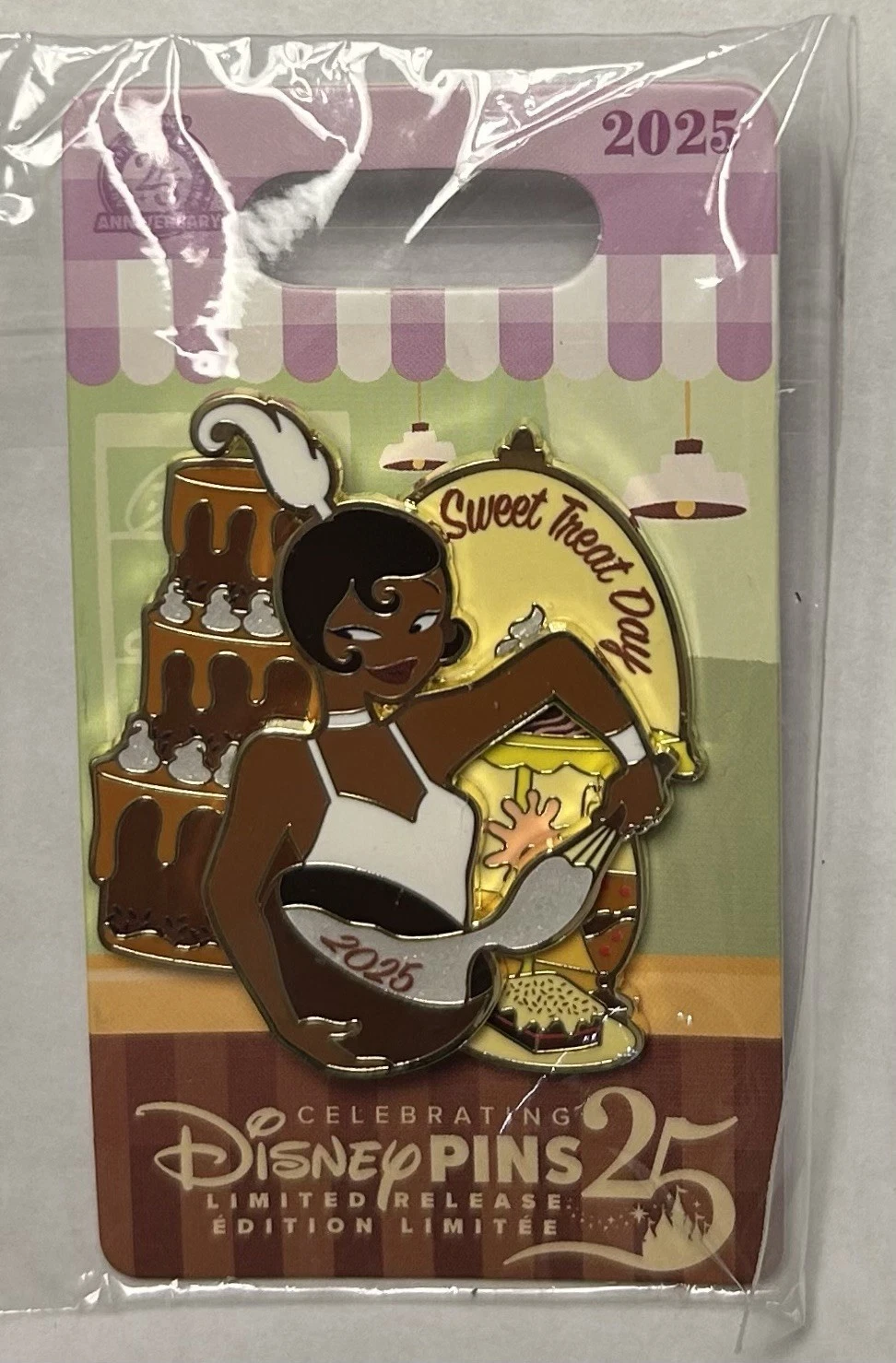 Disney - Tiana - Sweet Treat Day 2025 - Princess and the Frog - LR Pin