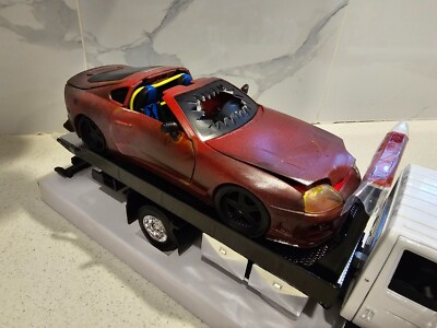 ミニカー 1:24 F&amp;F BRIAN&#39;S TOYOTA SUPRA Fast and Furious Toyota Supra 1995 Brian's 1:24 Scale Model