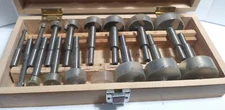 Mastercraft 15 Piece Forstner Wood Drill Bit Set Sizes 1/4”-2-1/8”