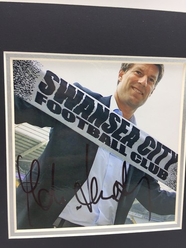 RARE Michael Laudrup Swansea City Signed Photo Display + COA FINAL 2013 SASIGNED - Picture 2 of 5