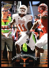 2011 Upper Deck University of Texas James Kirkendoll #79 Texas Longhorns