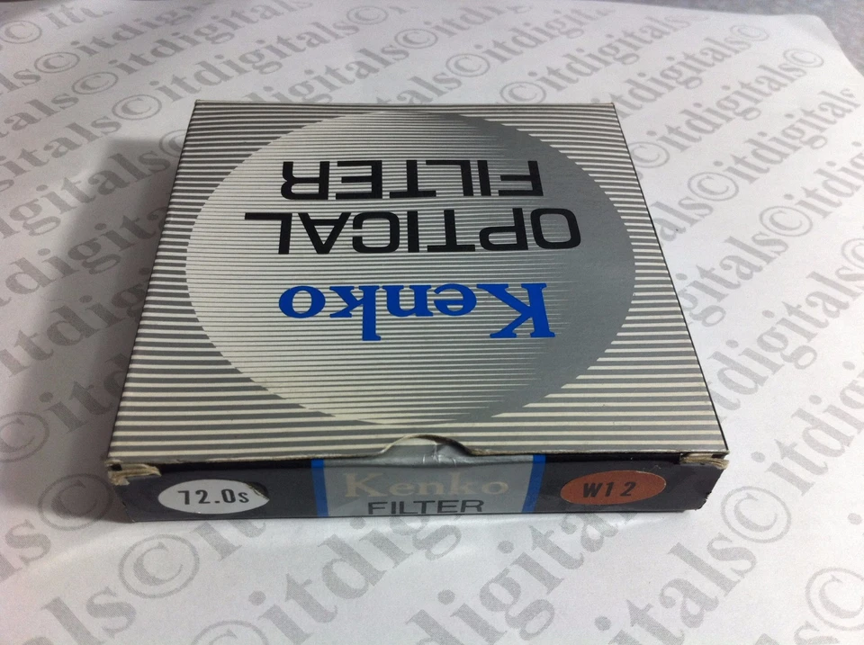 Professional Kenko 72mm Warming W12 Warm Orange Glass Lens Filter 72 mm Japan  - Image 2 of 3