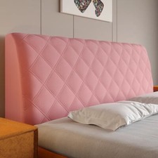 Luxury Quilted Headboard Cover Soft Bed Head Back Decor Protector Slipcover NEW