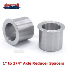 Wheel Bearing Reducers 1" to 3/4" Axle Reducer Spacer For Harley Dyna Softail