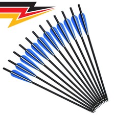 12X Armbrust Carbon Pfeile Bolzen Zielpunkte Bogenschie&szlig;en Bogen Jagd Targe