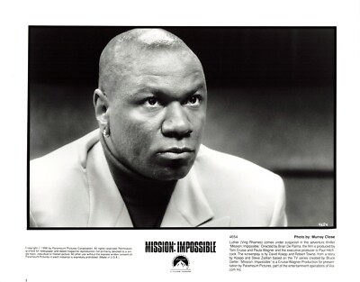 Mission Impossible 1996 Movie Photo 8x10 Ving Rhames  *P136c
