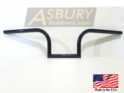 7/8 Frisco motorcycle handlebars black 6 in rise
